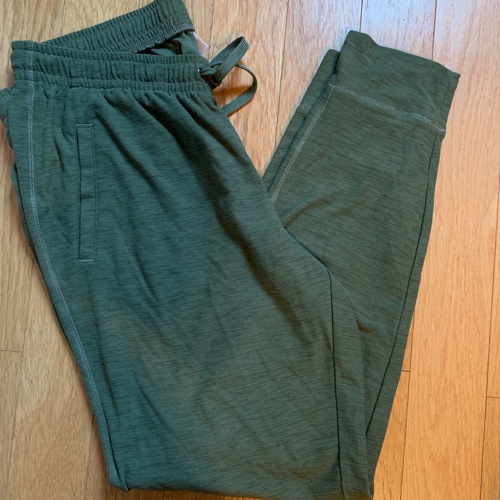 Olive Green Joggers—Old Navy